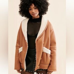 Blank NYC leather lined jacket